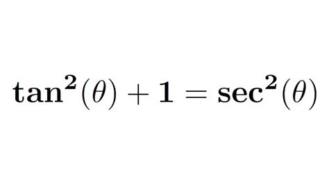 Hint Use the trigonometric identity sec 2x1tan 2x. . 1 tan 2 sec 2